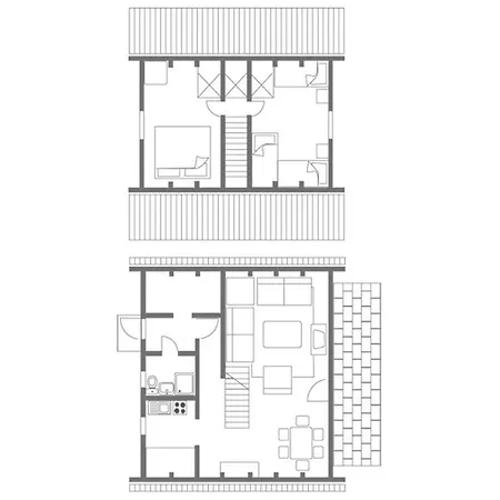 Ferienwohnpark Nurdachhaus Typ 8 Ndt 040 Immenstaad am Bodensee
